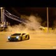 Drifting Kanye And Kim Kardashian’s Rented Gold Lamborghini Aventador